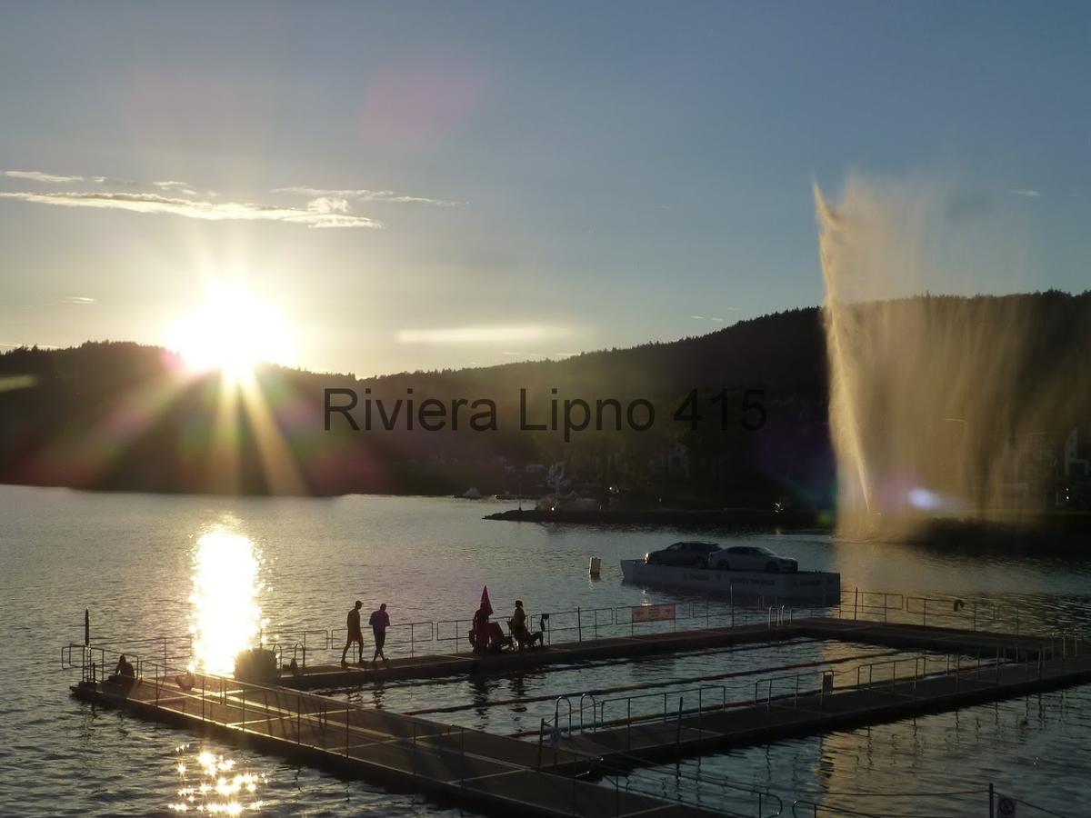 Апартаменты Riviera Lipno 415 Липно-над-Влтавой Экстерьер фото